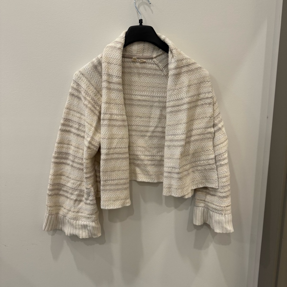 Moth Textured Cream Knit